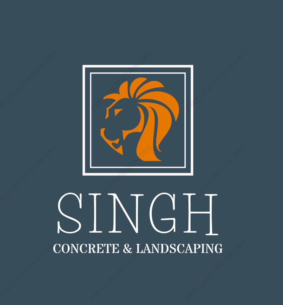 Singh Concrete & Landscaping Inc. - Logo